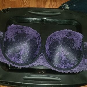 Torrid Purple Lace Underwire Bra